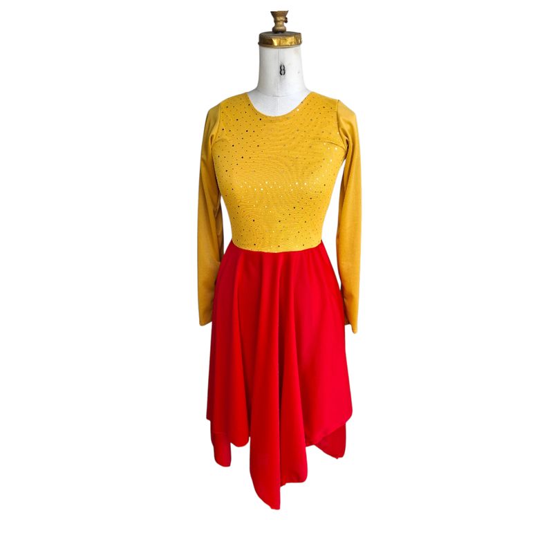 Basic ephod with sequin tulle