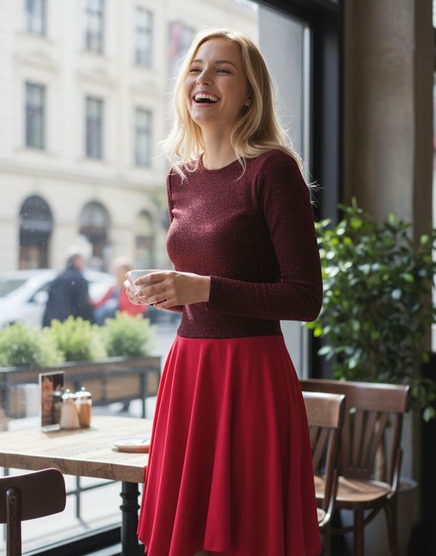 Efod básico con lycra glitter