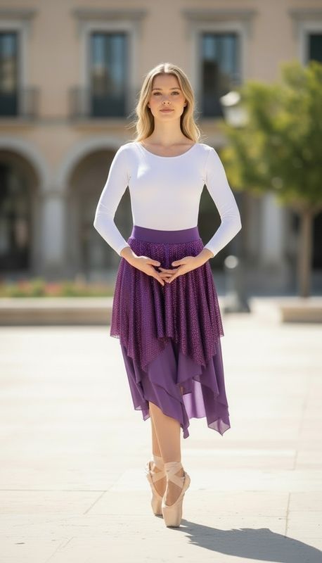 Two-layer skirt