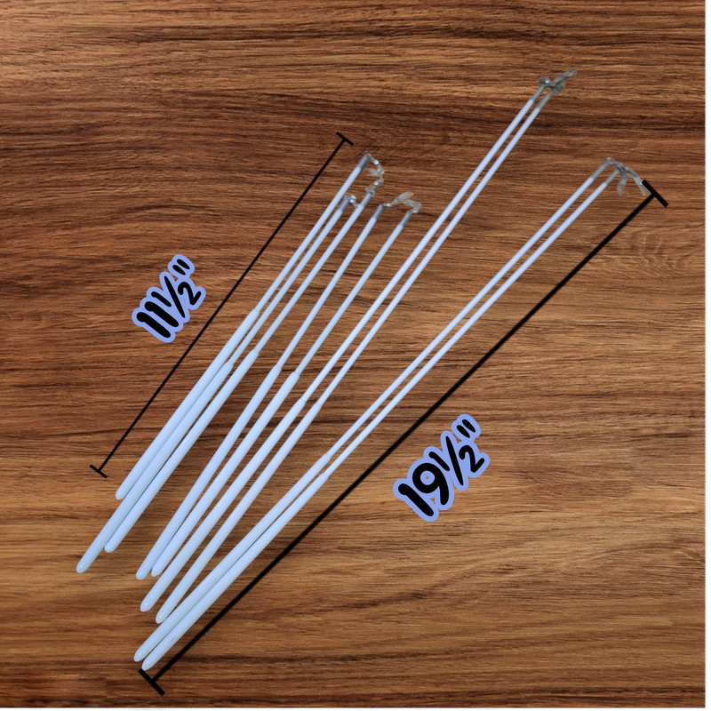 Astas de cintas/ streamers, para niñas