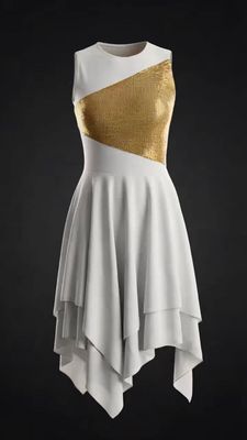 Efhod Guerra, wearing a double skirt