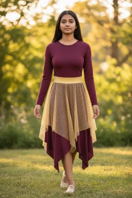 Rose of Sharon with belt