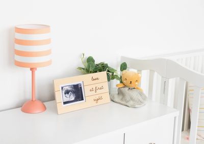 Love At First Sight Sonogram Plaque Frame