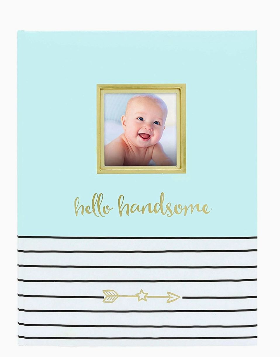 Hello Baby Memory Baby Book, Style: Hello Handsome