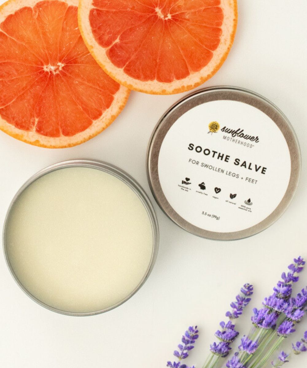Soothe Salve For Swollen Legs + Feet