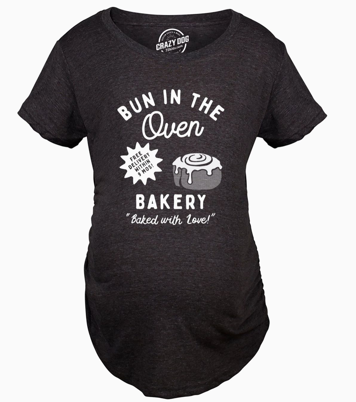 Graphic Tee - Bun in the Oven Bakery Maternity T-Shirt