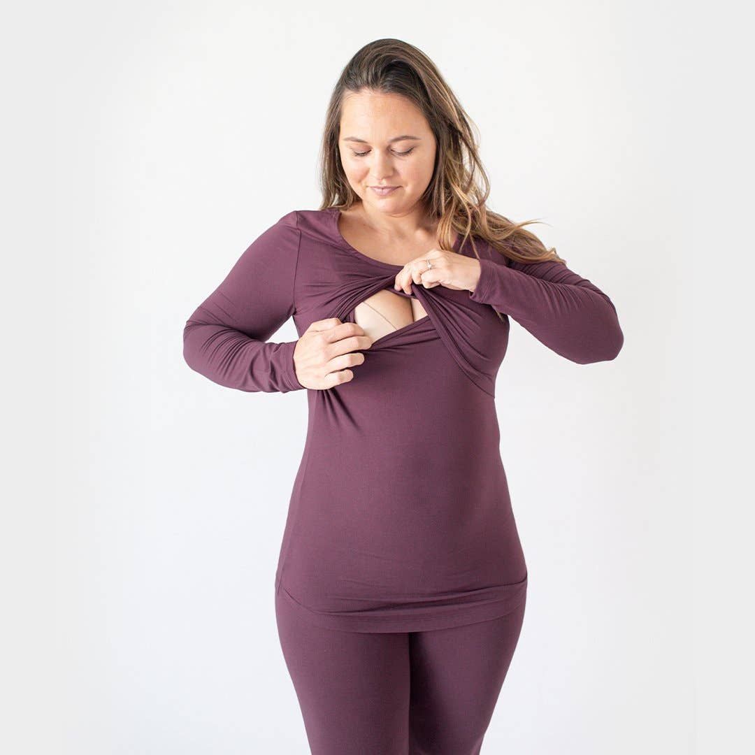 Kindred Bravely "Jane" Nursing Pajama Set (Top &amp; Bottoms)