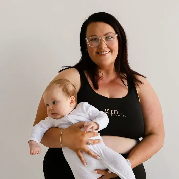 GoldMiilk Breastfeeding Sports Bra