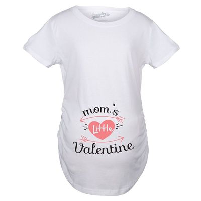 SALE Graphic Tee - Mom's Little Valentine Maternity T-Shirt