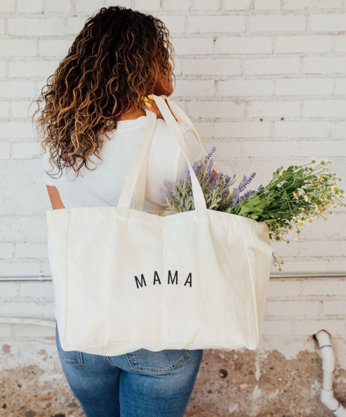 Mama Canvas Eco-Friendly Tote Diaper Bag