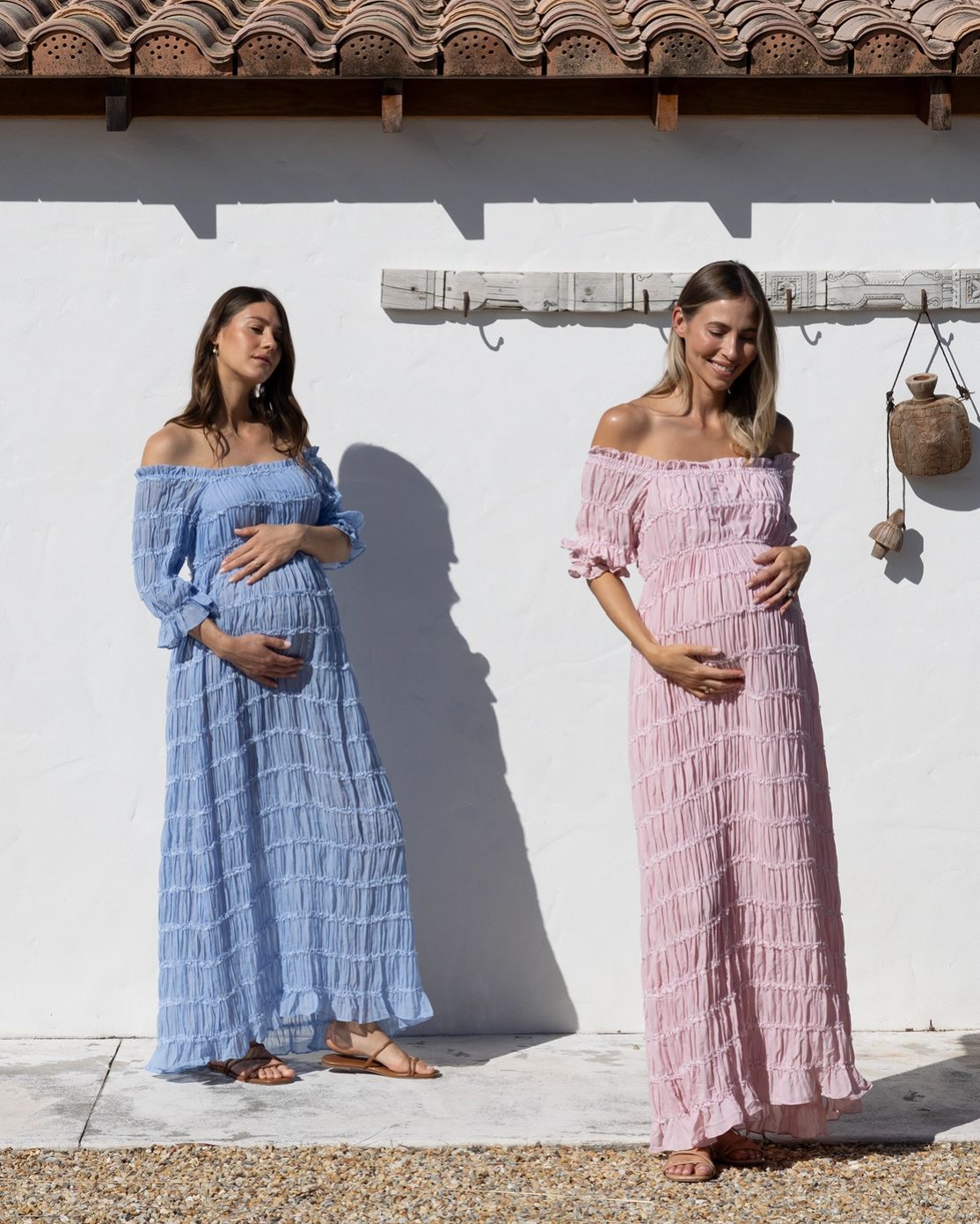 Mariana Sheer Maternity Photoshoot Dress