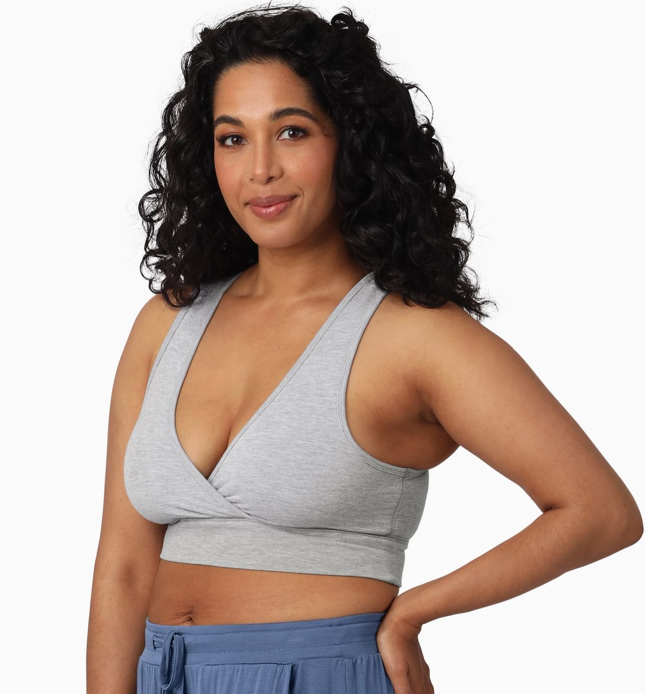 Kindred Bravely French Terry Racerback Nursing &amp; Sleep Bra
