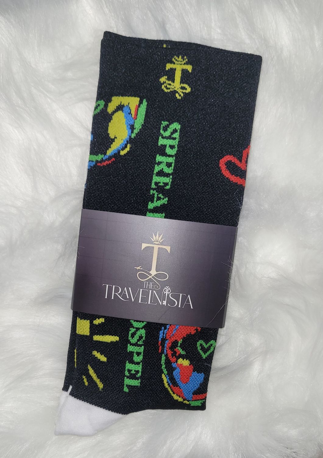 Spread the Gospel - Black Multi Compression Sock