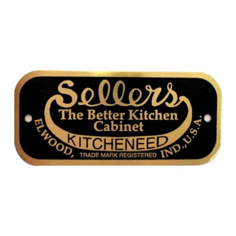 Hoosier Cabinet Name Plates