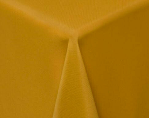 Linens For Less 70"x 108" Rectangle in Gold Basic Polyester 70"