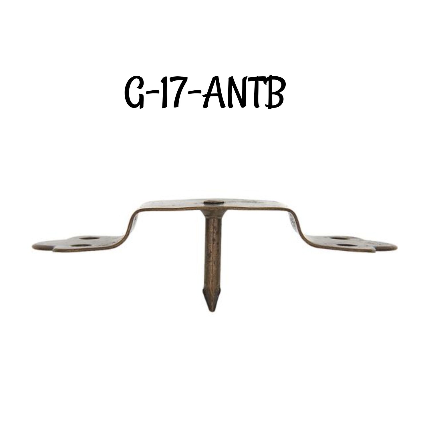 Trunk Handle Loop- Antique Brass Plated