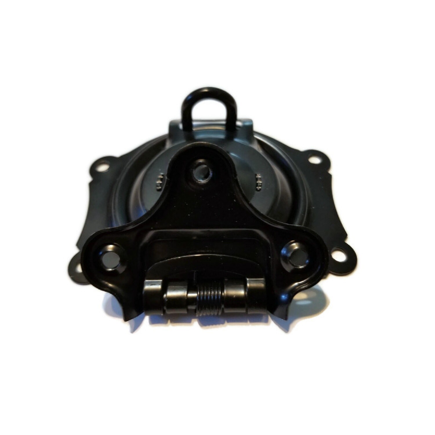 Trunk Lock with Keys - Black Powder Coated Steel