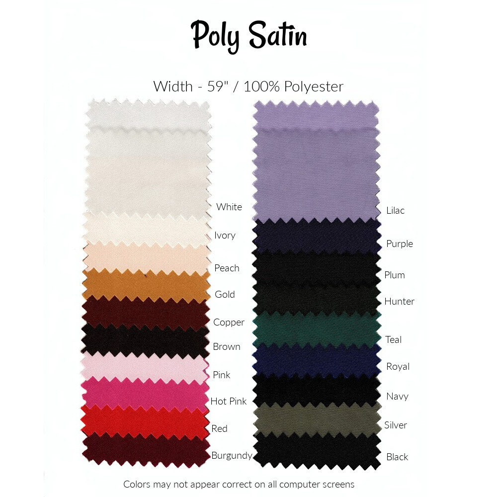 Satin Round Tablecloths