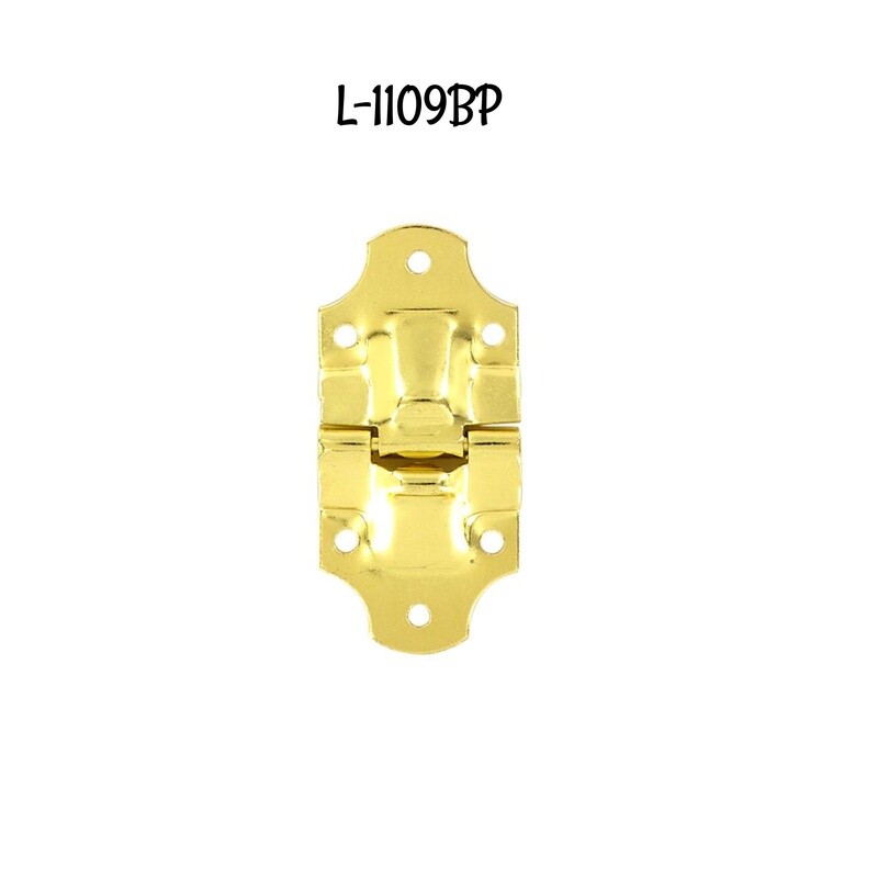 Brass Plated Stamped Steel - Trunk Stop Hinge, chest, steamer