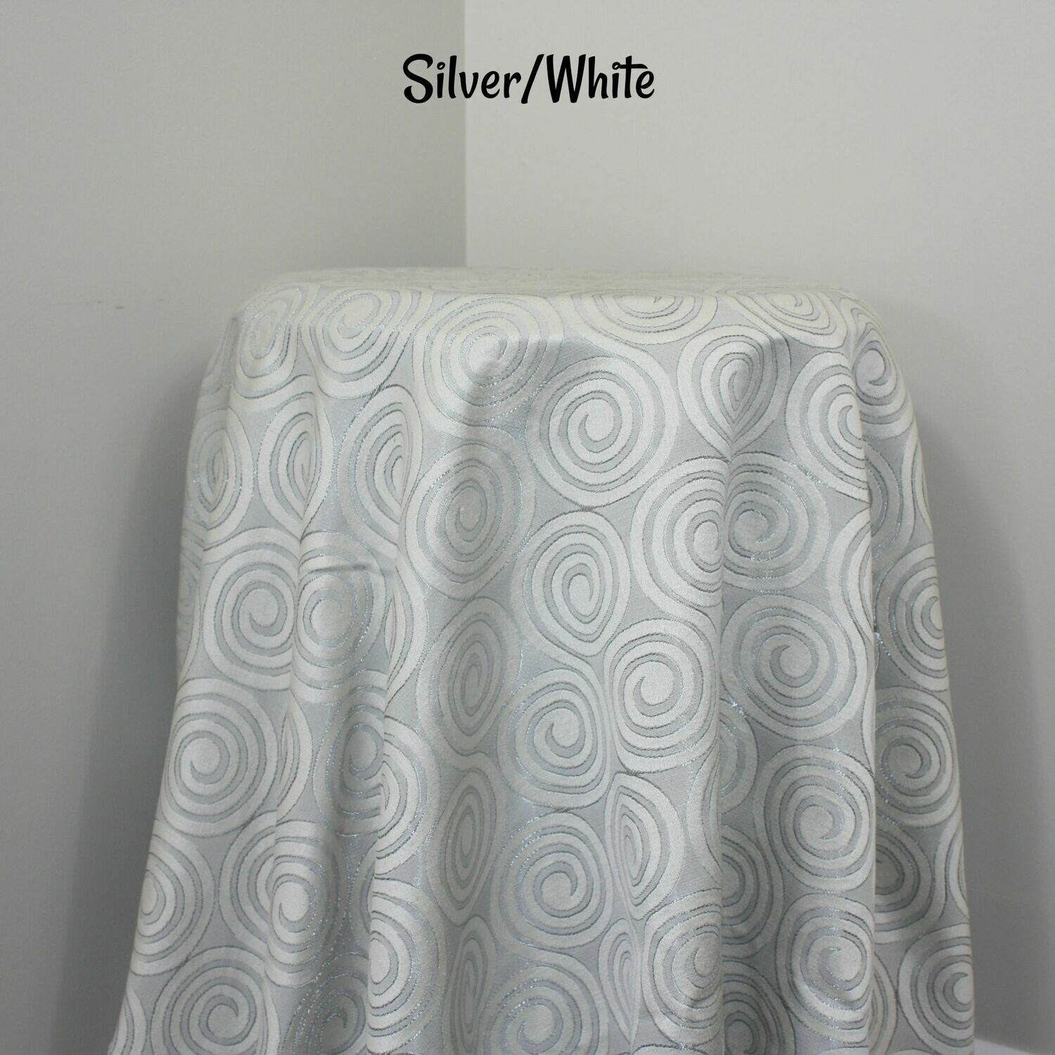Silver/White