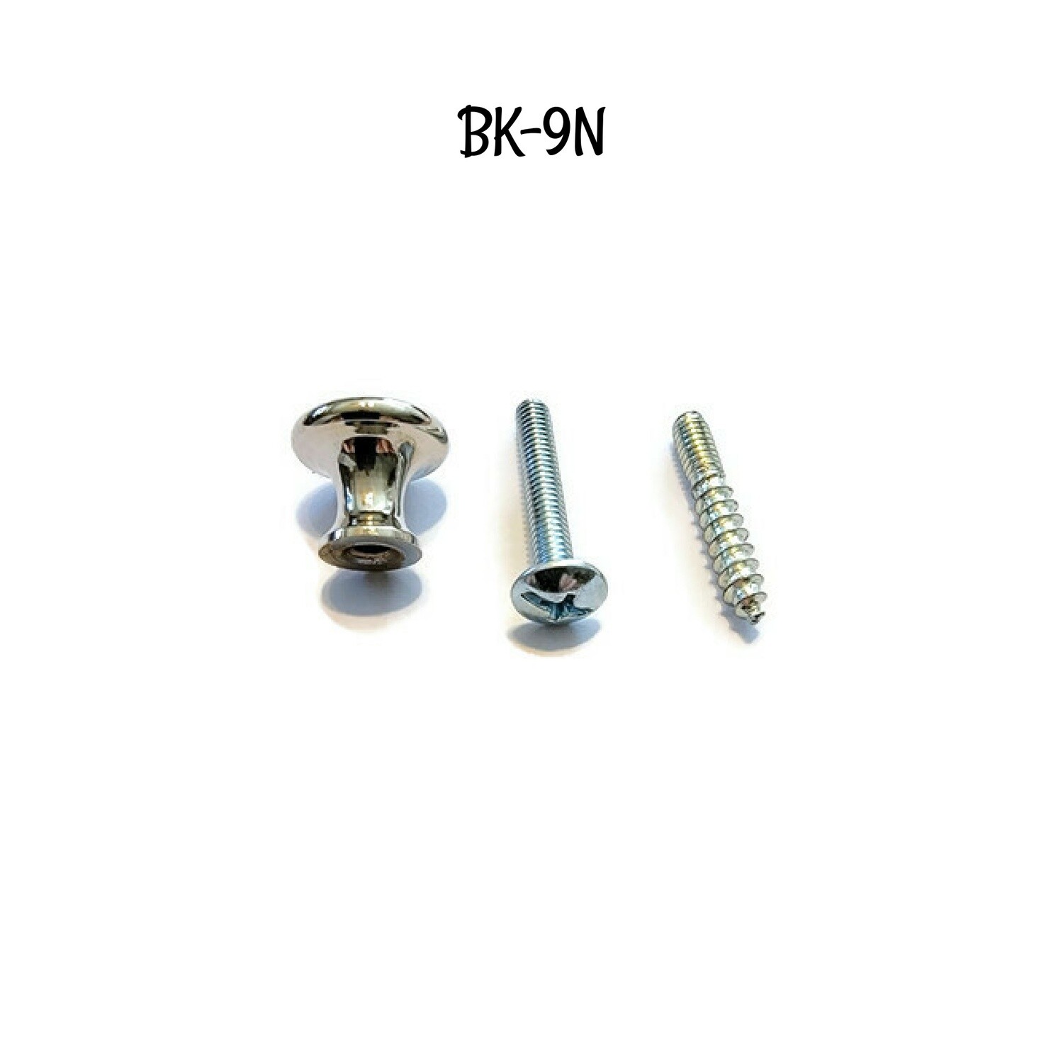 Polished Turned BOOKCASE Nickel Plated Brass Knob - 9/32"