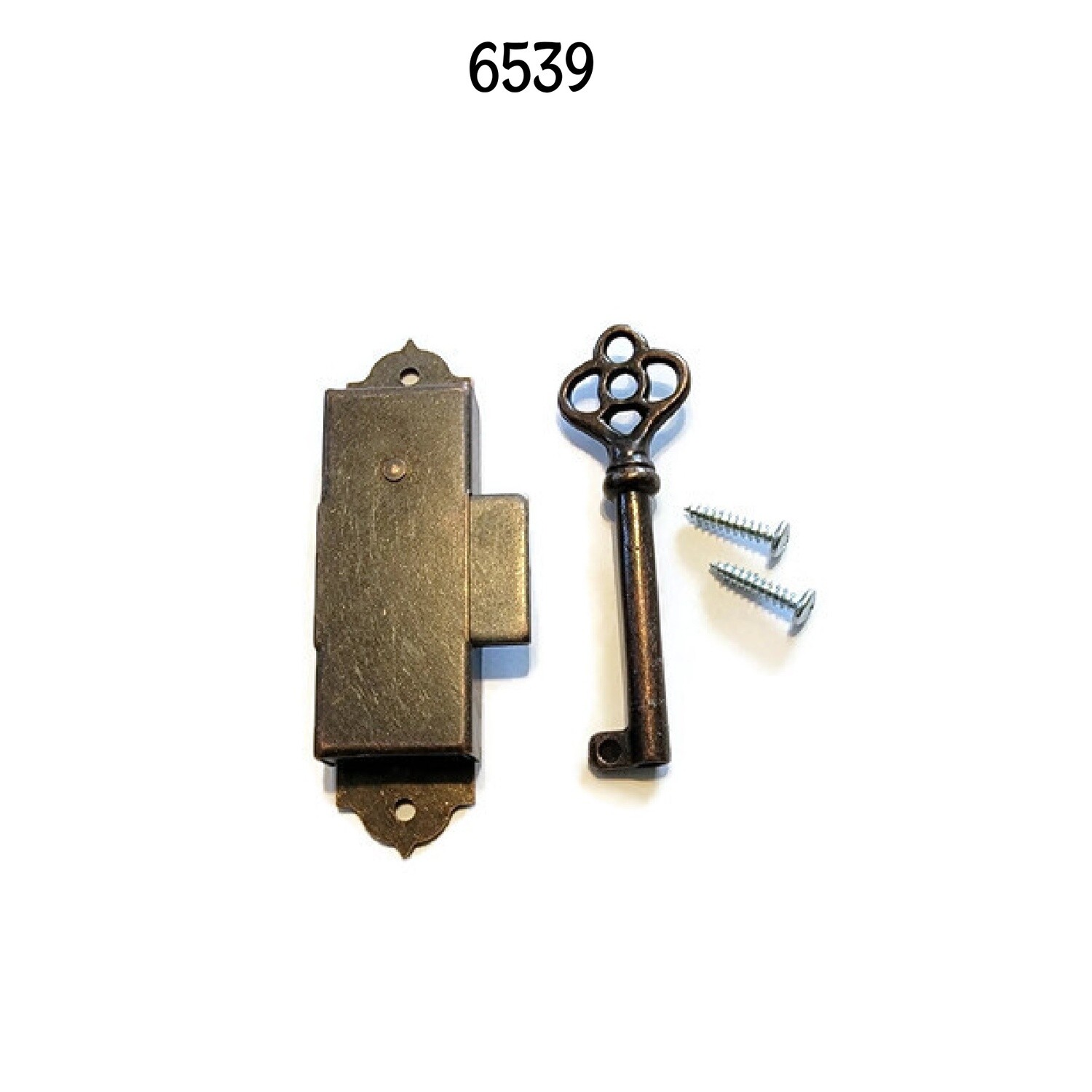 Narrow Flush Mount Lock and key