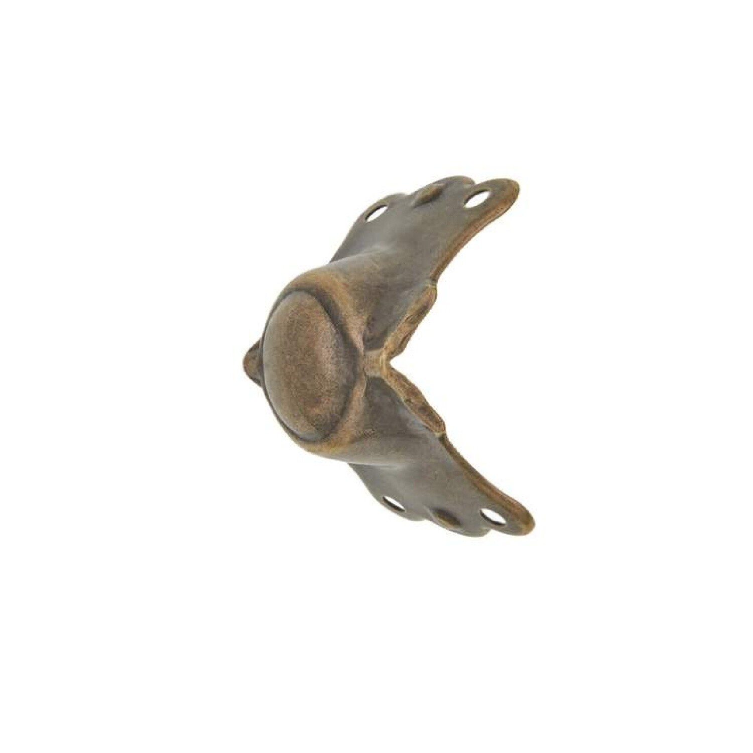 Trunk Knee Clamp - Antique Brass Plated
