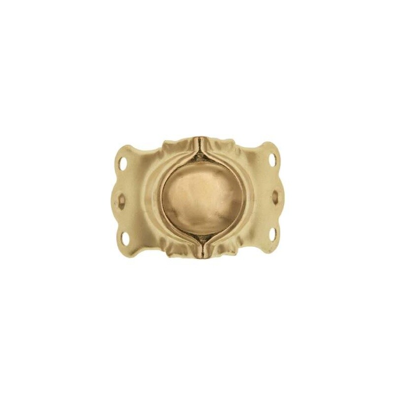 Trunk Knee Clamp - Bright Brass Plated