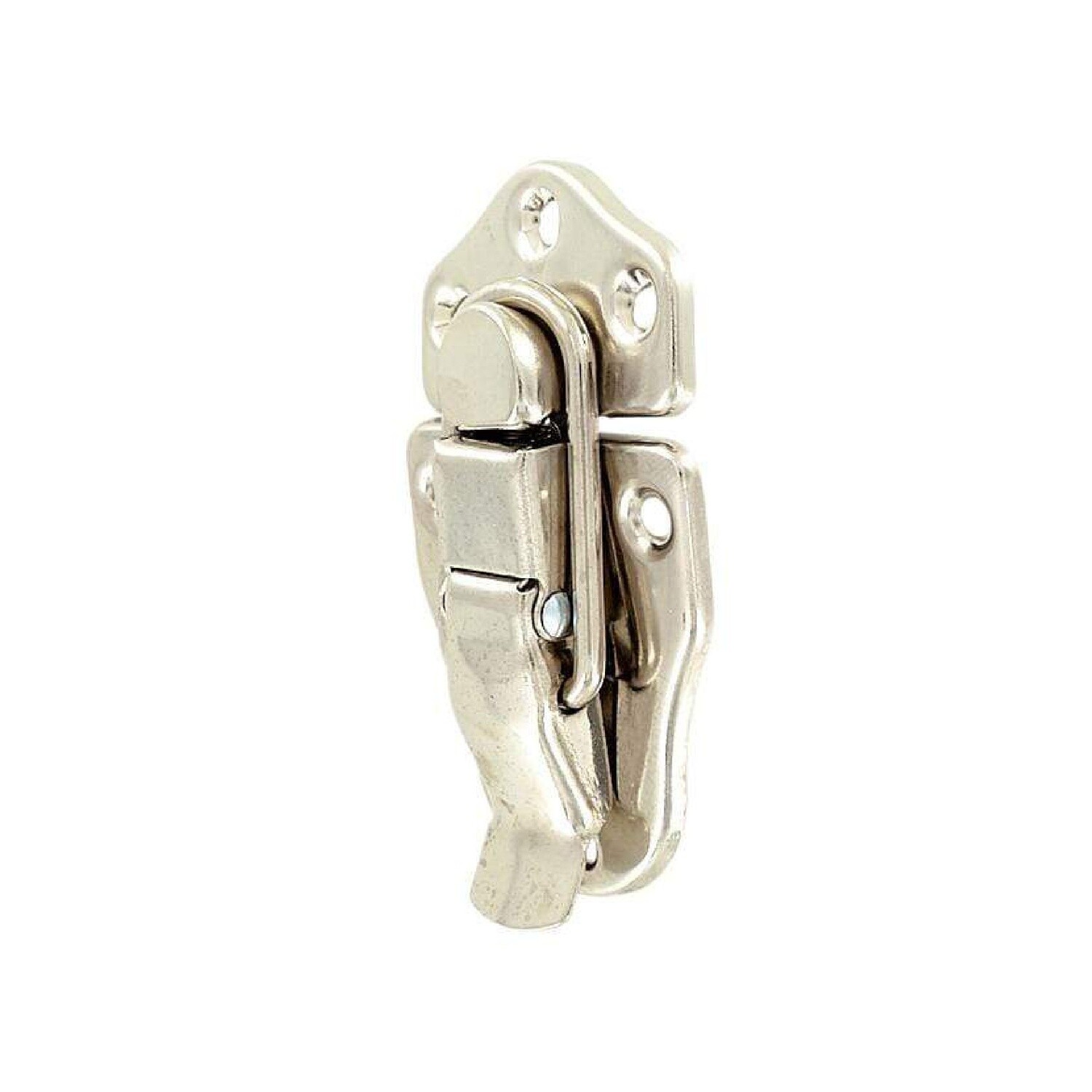 Medium Trunk Drawbolt Nickel Plated Latch
