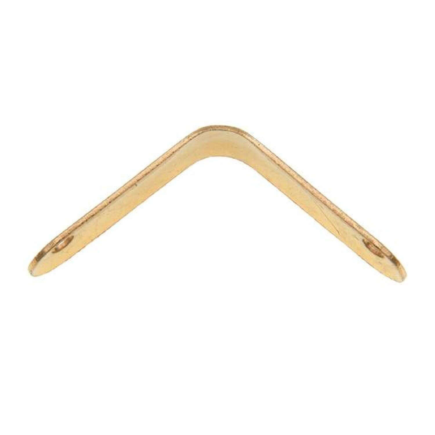 1 1/4" Bright Brass Plated trunk edge clamp