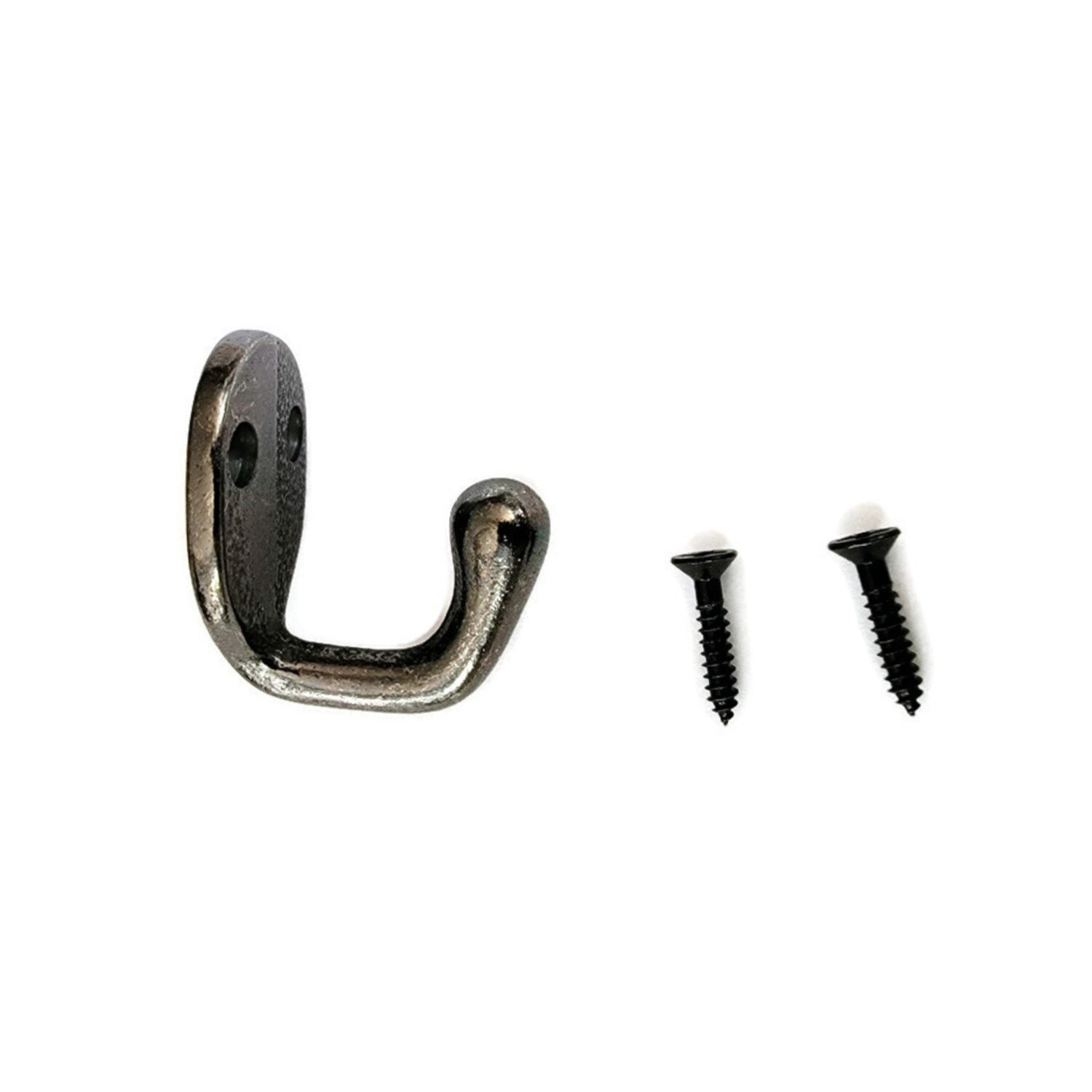 Petite Coat Hook -Single Cast Iron Front Mount