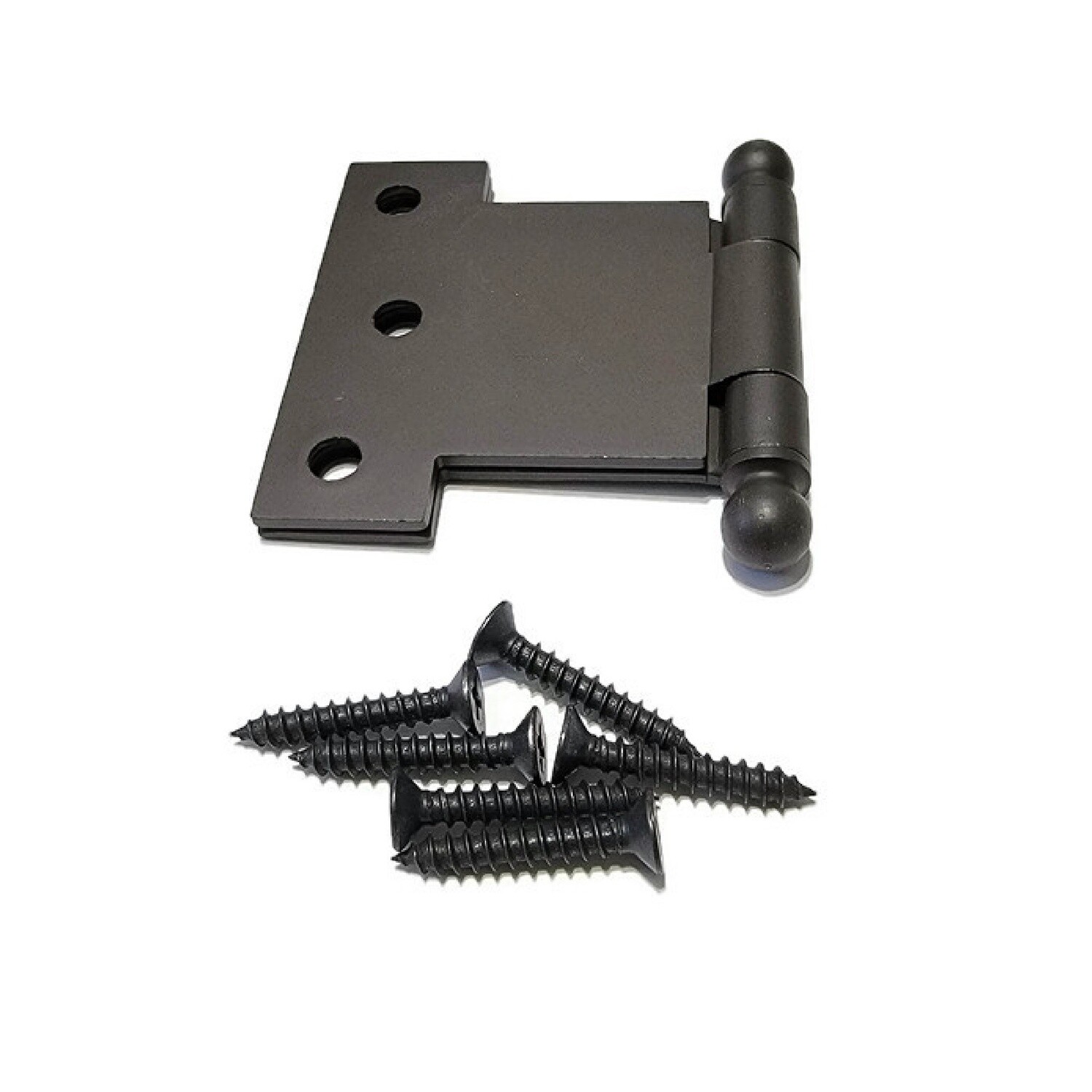 Parliament hinge. Oil Rubbed Bronze - Solid brass.