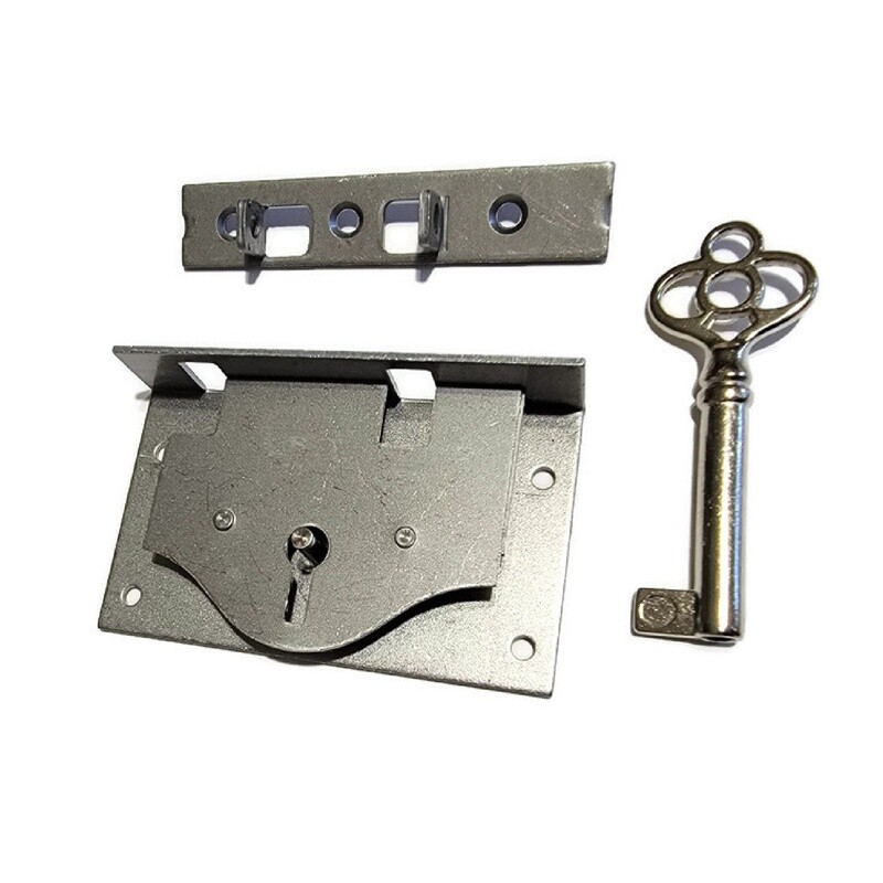 Half Mortise Chest Lid Lock with Key
