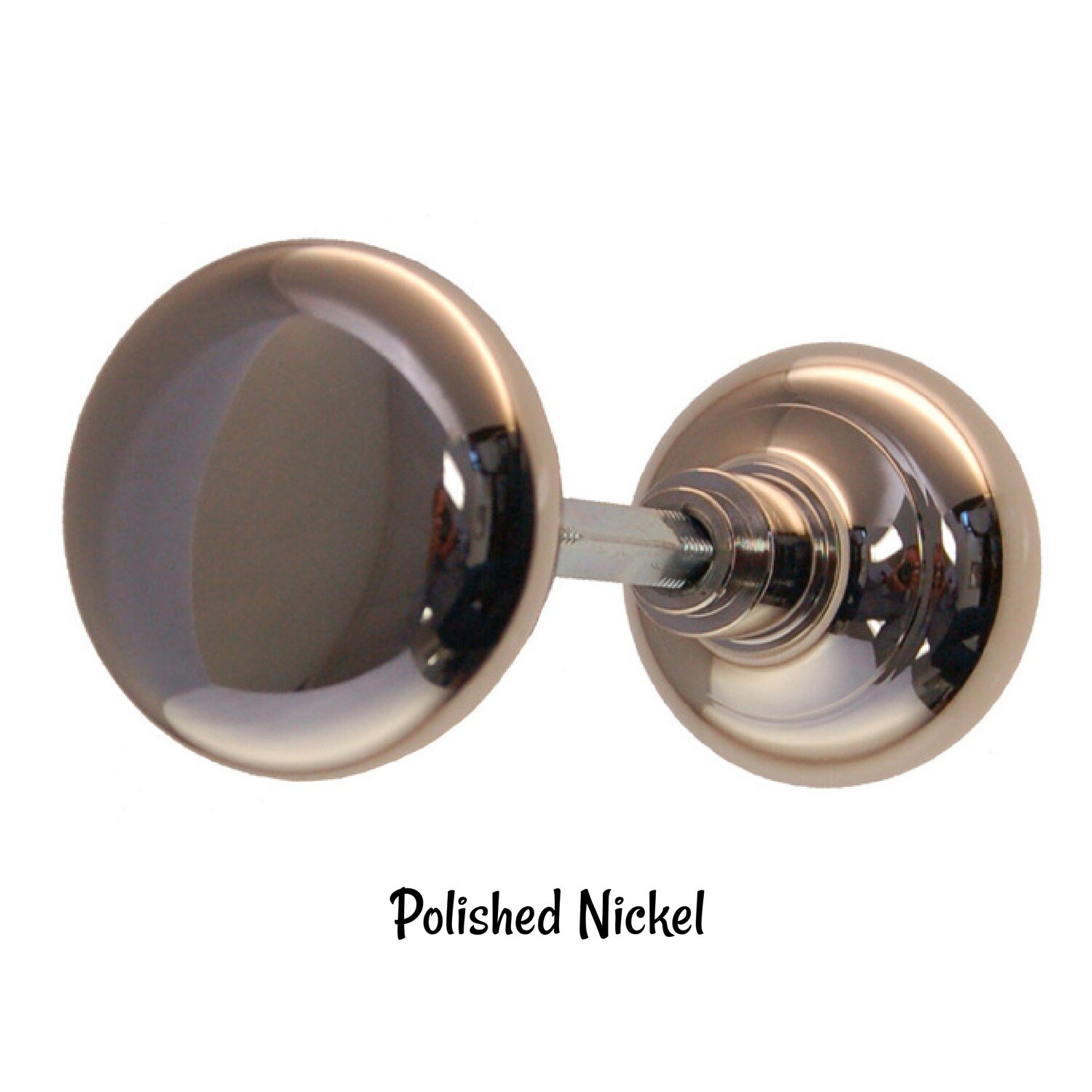 Hollow Brass Door Knob Smooth Design
