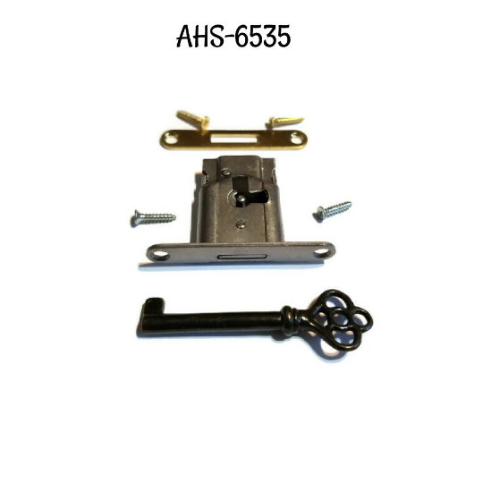 Full Mortise Lock with Key and Strike Plate