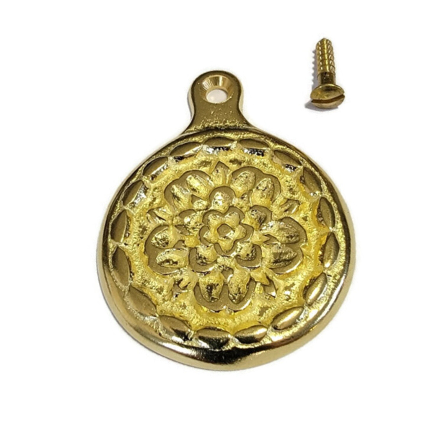 Bed bolt cover - bed frame screw brass