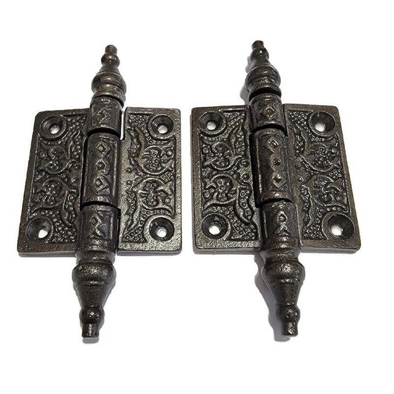 2" Victorian Style Hinges (One Pair)