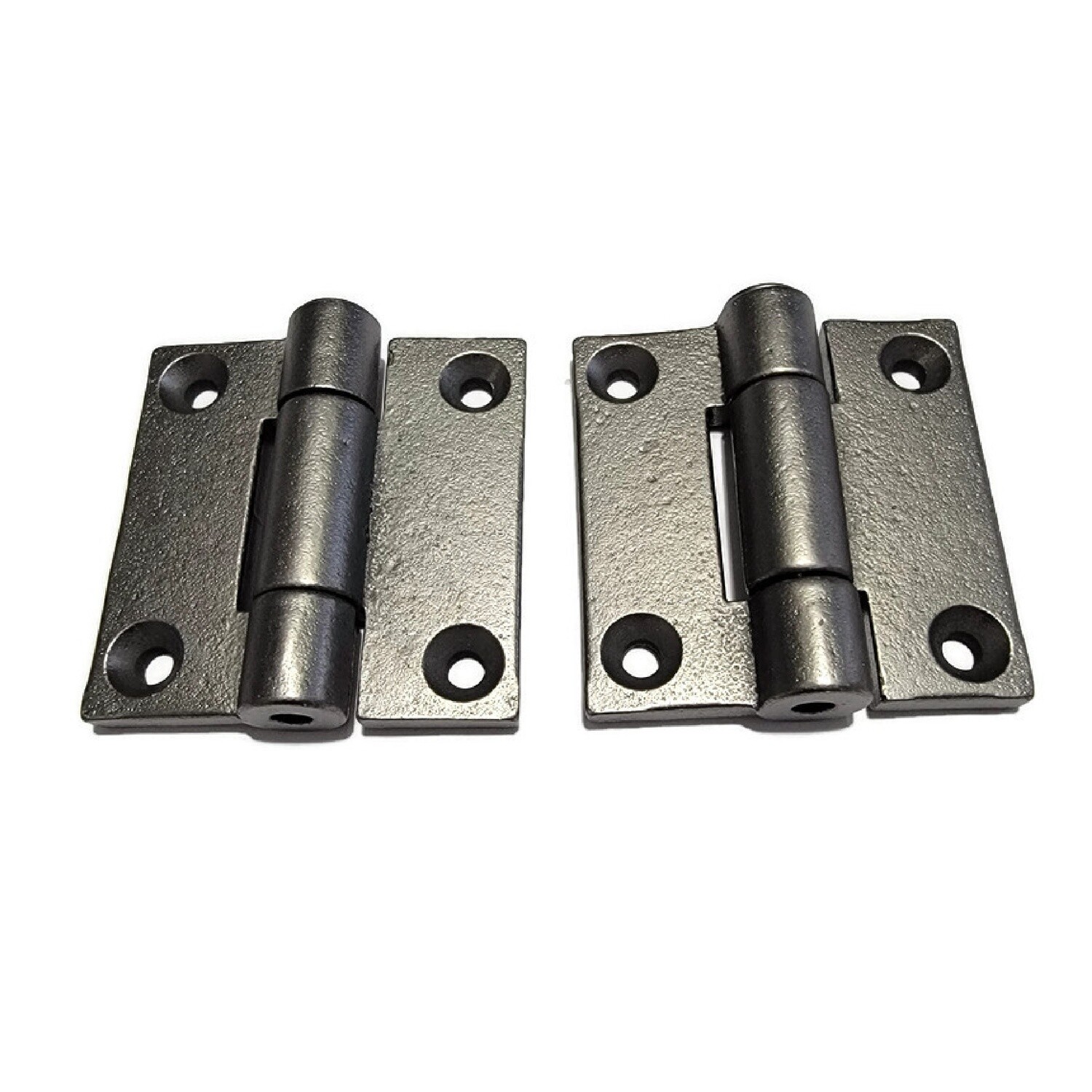 2&quot; Cast Iron Hinges -3/16&quot; Thick Iron - Sold by the pair