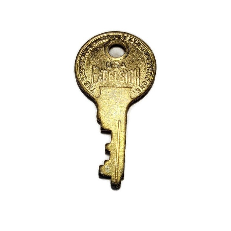Key for Excelsior number 808 Lock