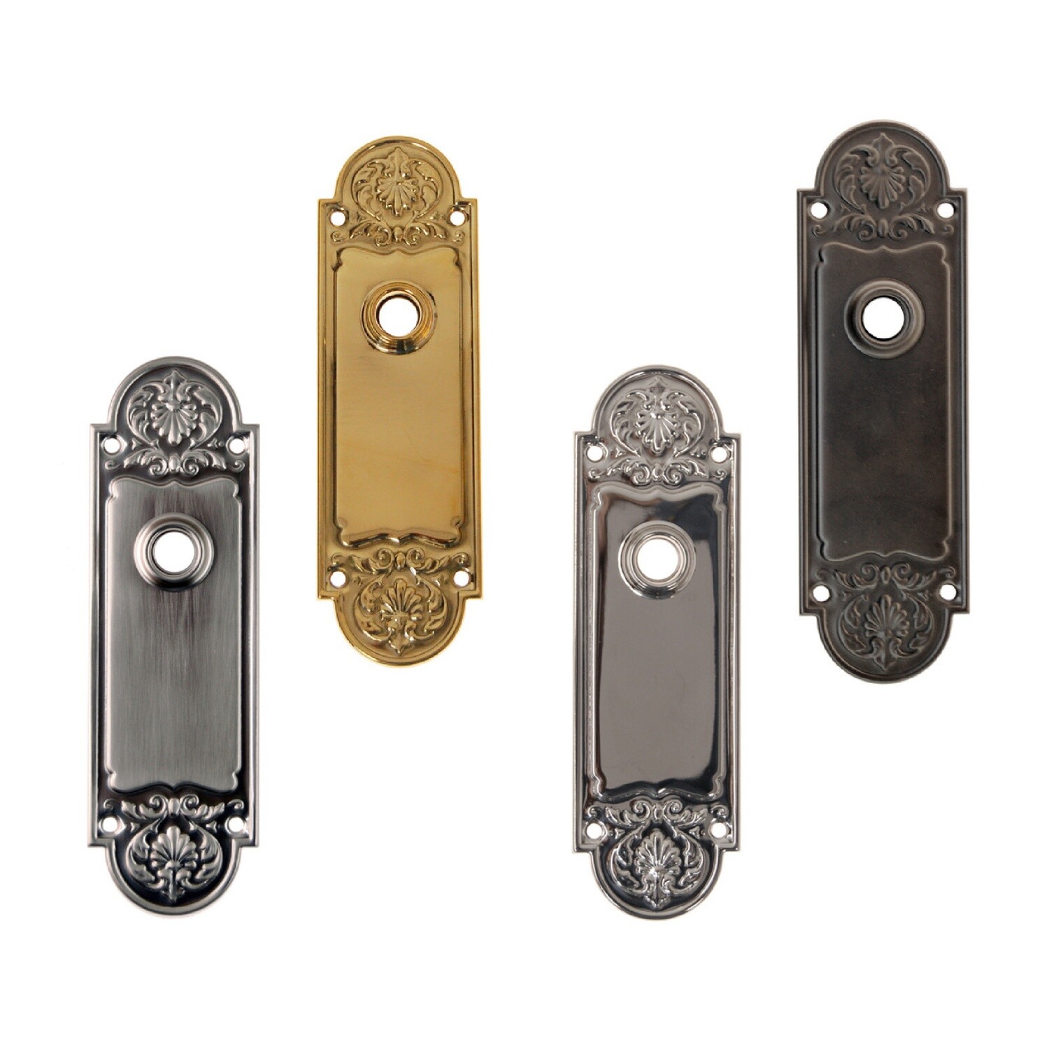 Door plate with hub Graceful Design
