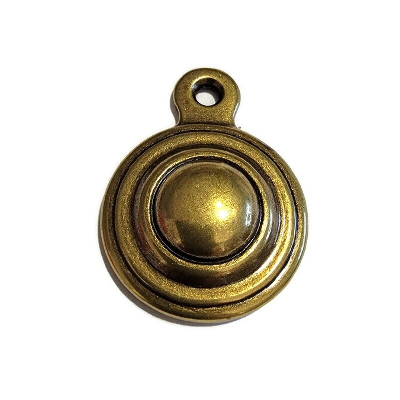 Bed bolt cover - bed frame screw antique Brass Finish