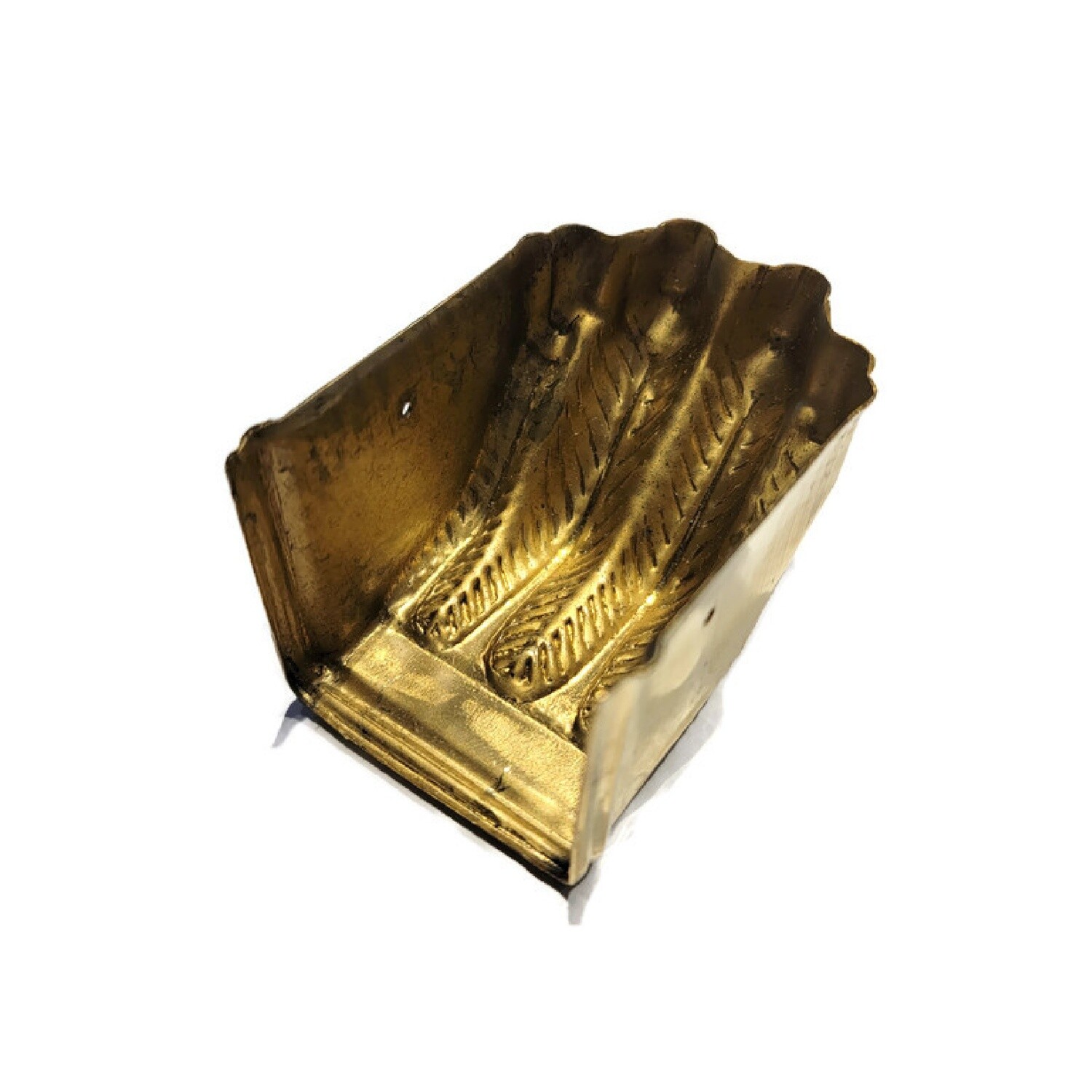 Stamped Brass Claw foot toe leg end cap