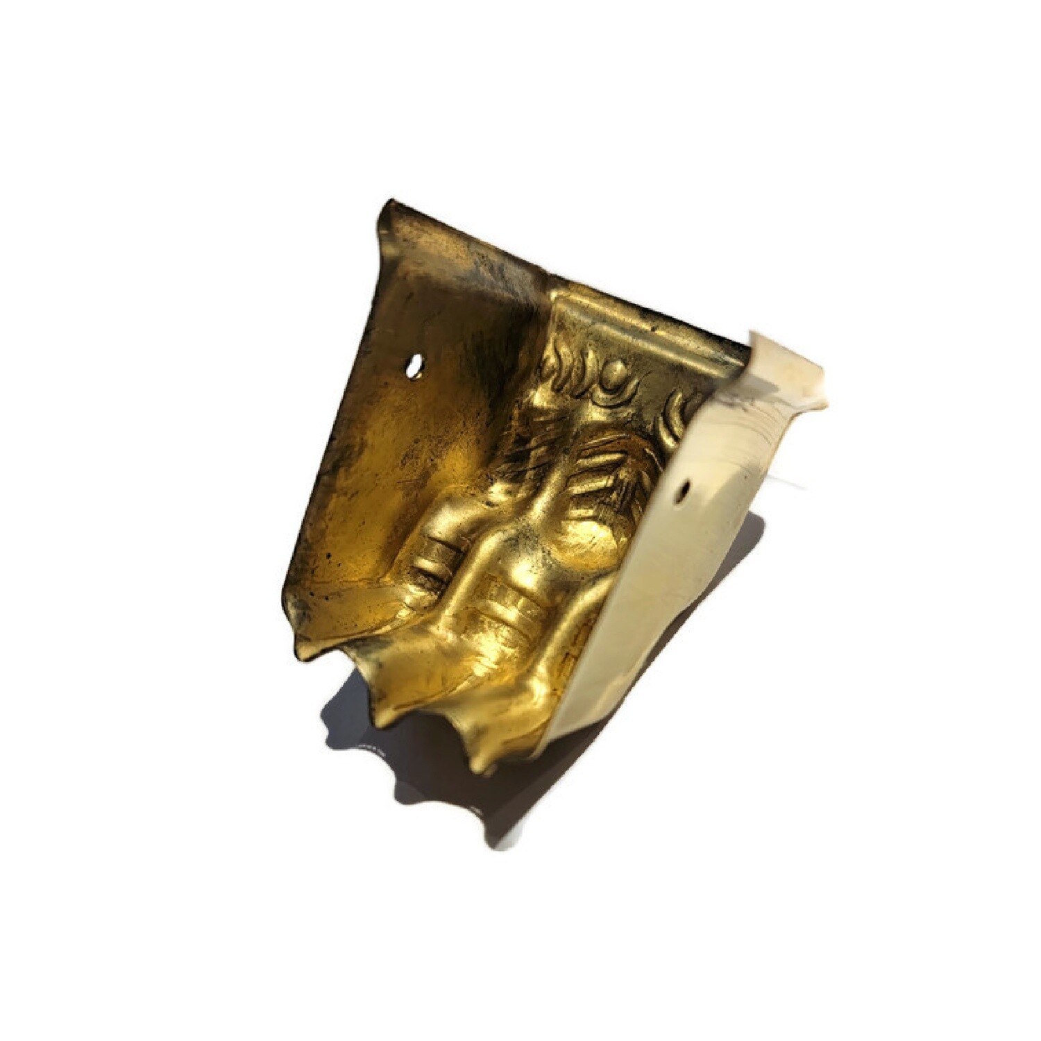 Stamped Brass Claw foot toe leg cap