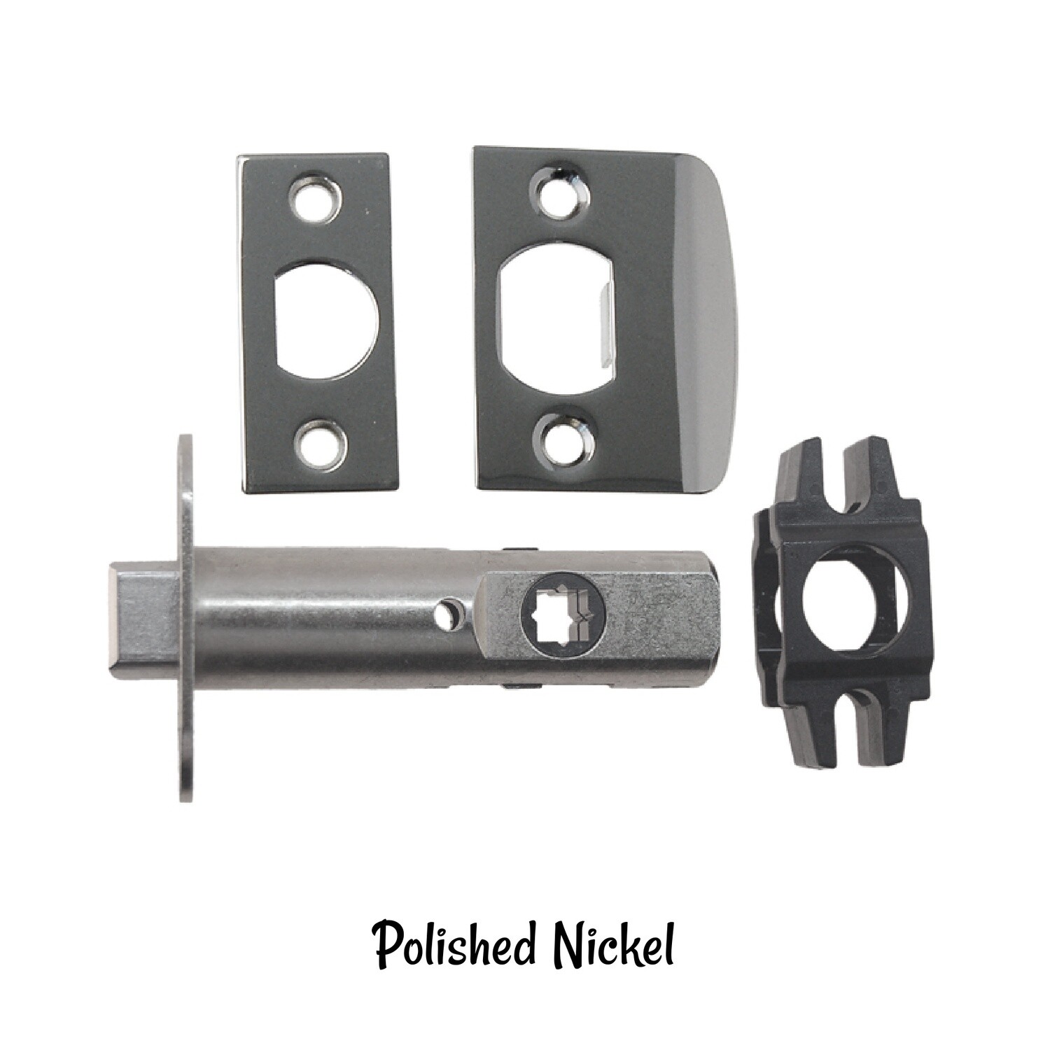 Modern Door lock latch for Antique Knobs 2-3/8" Backset