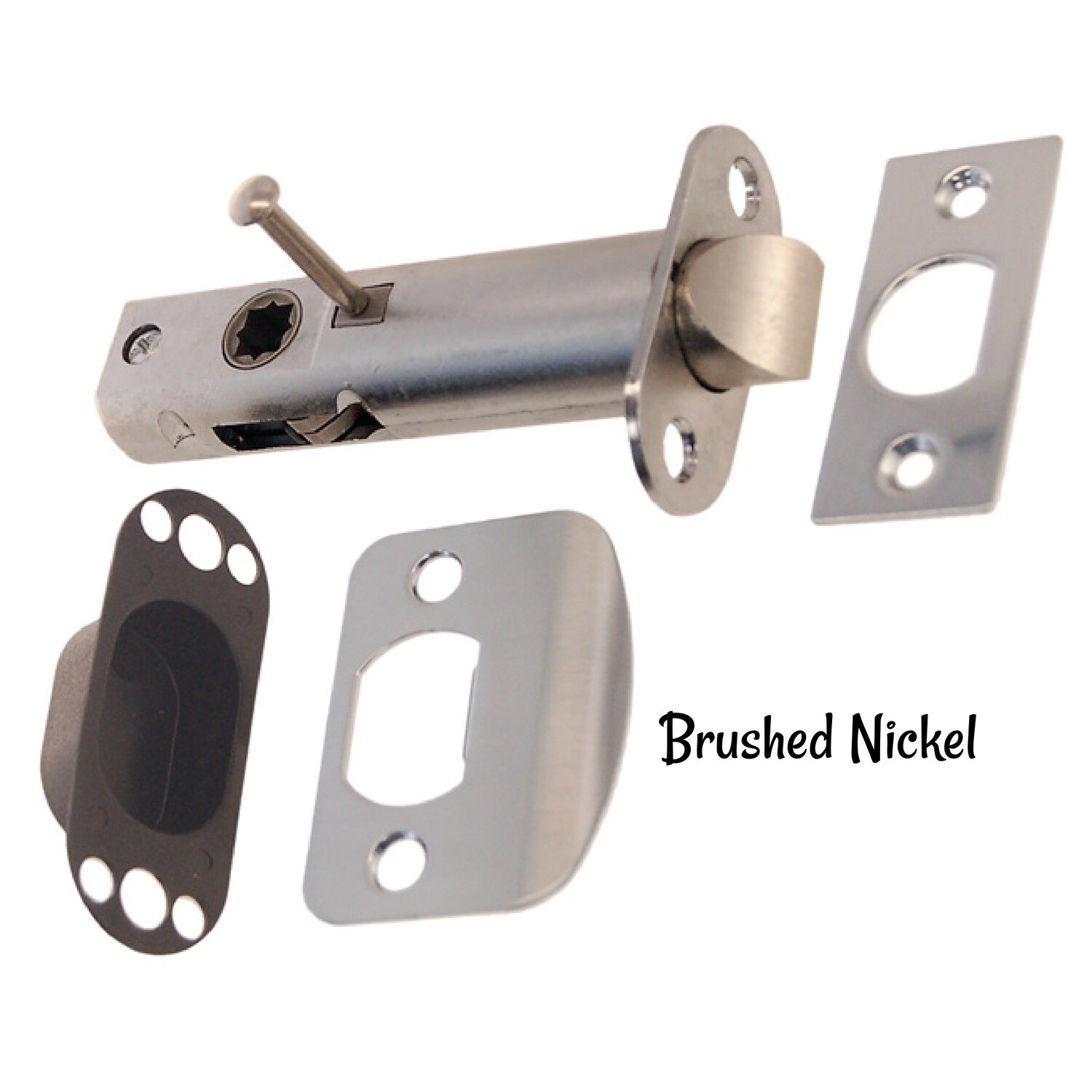 Modern Door lock latch for Antique Knobs 2-3/4" Backset with Privacy option