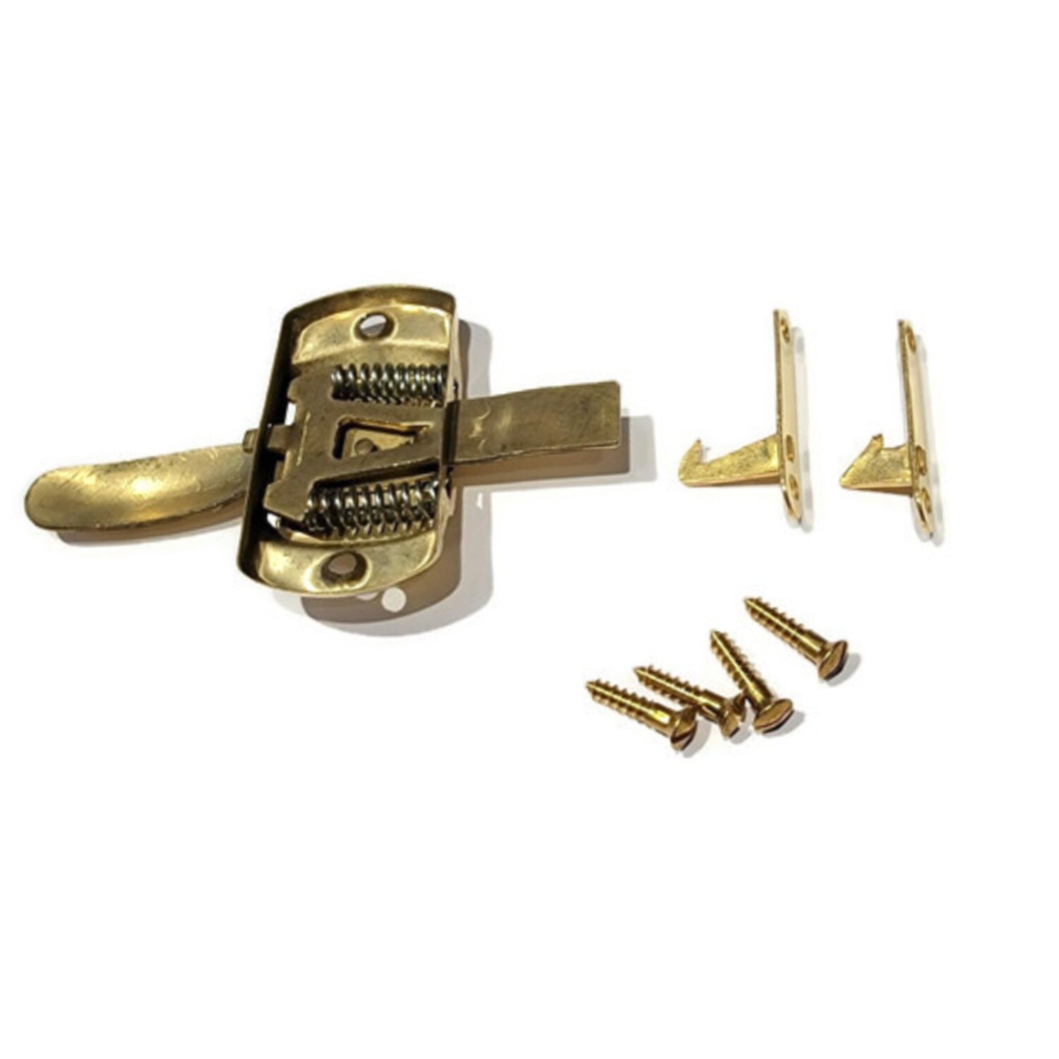 Hoosier "H" Cabinet Latch - Brass - Hoosier Sellers antique vintage restore