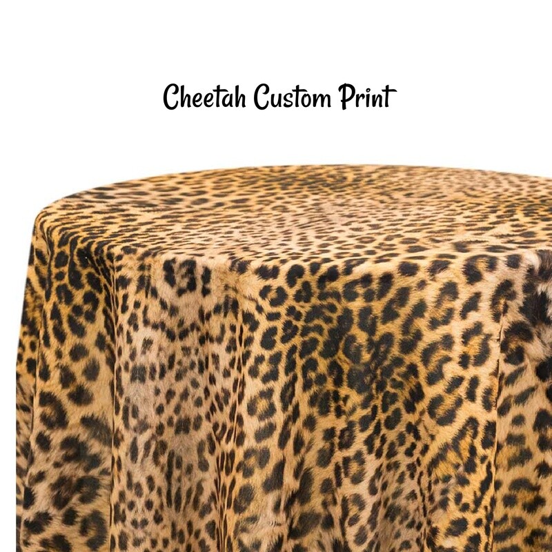 Cheetah Custom Print - 1 Color