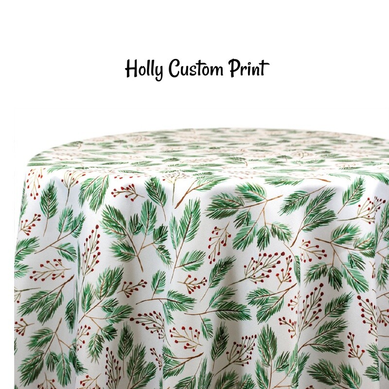 Holly Custom Print - 1 Color