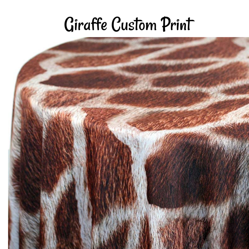 Giraffe Custom Print 60
