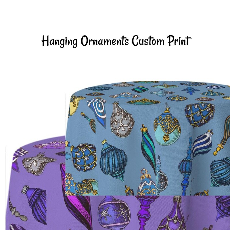 Hanging Ornaments Custom Print - 2 Colors